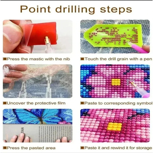 SHHH I'M  GAMING " art point drilling set. NWT - Picture 3 of 8